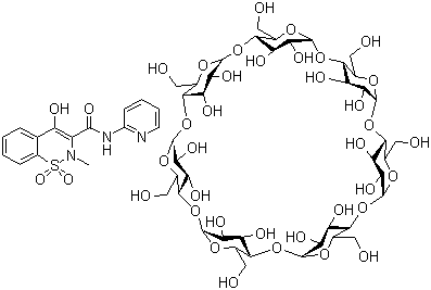 Piroxicam beta-cyclodextrin Structure,121696-62-6Structure