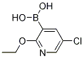 5-Chloro-2-ethoxypyridine-3-boronic acid Structure,1217500-52-1Structure