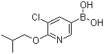 3-Chloro-2-isobutoxypyridine-5-boronic acid Structure,1217500-89-4Structure