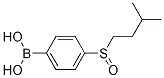 4-(Isopentylsulfinyl)phenylboronic acid Structure,1217500-92-9Structure