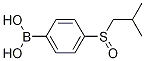 4-(Isobutylsulfinyl)phenylboronic acid Structure,1217500-98-5Structure