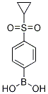 4-(Cyclopropylsulfonyl)phenylboronic acid Structure,1217501-07-9Structure