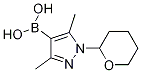 3,5-Dimethyl-1-(thp)pyrazole-4-boronic acid Structure,1217501-15-9Structure