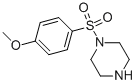 1-[(4-Methoxyphenyl)sulfonyl]piperazine Structure,121751-67-5Structure