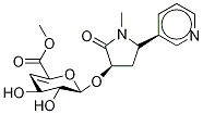 Trans-3’-hydroxy cotinine-o-(4-deoxy-4,5-didehydro)-|-d-glucuronide methyl ester Structure,1217540-34-5Structure