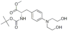 N-boc-4-[bis(2-hydroxyethyl)amino]-l-phenylalanine methyl ester Structure,1217651-06-3Structure