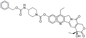 7-Ethyl-10-(4-[[benzylcarbamoyl]amino]-1-piperidino)carbonyloxycamptothecin Structure,1217686-49-1Structure