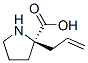 (R)-2-allyl pyrrolidine-2-carboxylicacid Structure,121772-98-3Structure