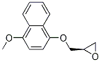 (R)-2-[[(4-methoxy-1-naphthalenyl)oxy]methyl]oxirane Structure,1217724-80-5Structure