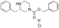 (S)-benzyl3-benzylpiperazine-1-carboxylatehydrochloride Structure,1217779-31-1Structure