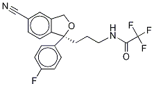 S-(+)-n-trifluoroacetodidemethyl citalopram Structure,1217811-50-1Structure