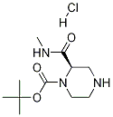 (R) 1-boc-2-(methylcarbamoyl)piperazine-hcl Structure,1217826-94-2Structure