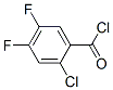 2-Chloro-4,5-difluorobenzoyl chloride Structure,121872-95-5Structure