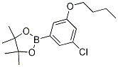 3-Chloro-5-butoxyphenylboronic acid pinacol ester Structure,1218789-45-7Structure