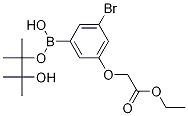 3-Bromo-5-(ethoxycarbonylmethoxy)phenylboronic acid pinacol ester Structure,1218789-53-7Structure