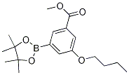 3-Butoxy-5-(methoxycarbonyl)phenylboronic acid pinacol ester Structure,1218789-66-2Structure