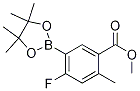 2-Fluoro-5-(methoxycarbonyl)-4-methylphenylboronic acid pinacol ester Structure,1218790-17-0Structure