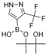 3-(Trifluoromethyl)-1h-pyrazole-4-boronic acid pinacol ester Structure,1218790-40-9Structure