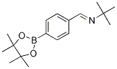 4-(Tert-butyliminomethyl)phenylboronic acid pinacol ester Structure,1218790-47-6Structure