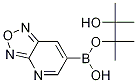 [1,2,5]Oxadiazolo[3,4-b]pyridin-6-ylboronic acid pinacol ester Structure,1218790-54-5Structure