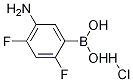 5-Amino-24-difluorophenylboronic acid hcl Structure,1218790-76-1Structure