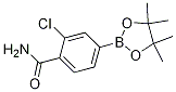 4-Carbamoyl-3-chlorophenylboronic acid pinacol ester Structure,1218791-12-8Structure