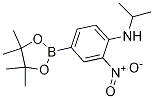 4-Isopropylamino-3-nitrophenylboronic acid pinacol ester Structure,1218791-21-9Structure