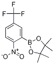 2-Nitro-5-trifluoromethylphenylboronic acid pinacol ester Structure,1218791-26-4Structure