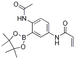 2-Acetamido-5-acrylamidophenylboronic acid pinacol ester Structure,1218791-33-3Structure