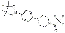 4-(4-Trifluoroacetyl)piperazino)phenylboronic acid pinacol ester Structure,1218791-39-9Structure