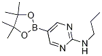 2-Propylaminopyrimidine-5-boronic acid pinacol ester Structure,1218791-47-9Structure