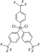 Tris(4-trifluoromethylphenyl)bismuth dichloride Structure,121882-75-5Structure