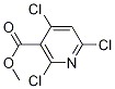 Methyl 2,4,6-trichloronicotinate Structure,1218994-35-4Structure