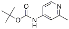 (2-Methylpyridin-4-yl)carbamic acid tert-butyl ester Structure,1219112-94-3Structure