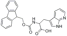 2-((((9H-fluoren-9-yl)methoxy)carbonyl)amino)-3-(1h-pyrrolo[2,3-b]pyridin-3-yl)propanoic acid Structure,1219143-85-7Structure