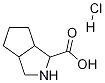 Octahydro-cyclopenta[c]pyrrole-1-carboxylic acid hydrochloride Structure,1219204-23-5Structure