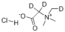 N-(carboxymethyl)-n,n,n-trimethyl-d3-ammonium chloride (n-methyl-d3) Structure,1219349-47-9Structure