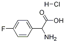 2-Amino-2-(4-fluorophenyl)acetic acid hydrochloride Structure,1219399-79-7Structure