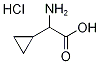 2-Amino-2-cyclopropylacetic acid hydrochloride Structure,1219429-81-8Structure