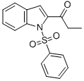 2-(1-Oxopropyl)-1-(phenylsulfonyl)-1H-indole Structure,121963-51-7Structure