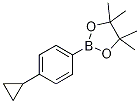 2-(4-Cyclopropylphenyl)-4,4,5,5-tetramethyl-1,3,2-dioxaborolane Structure,1219741-94-2Structure