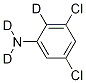 3,5-Dichloroaniline-2,4,6-d3 Structure,1219795-03-5Structure