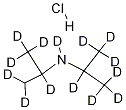 Di-iso-propyl-d14-amine hcl Structure,1219803-88-9Structure