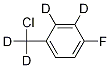 4-Fluorobenzyl-2,3,5,6-d4 chloride Structure,1219804-10-0Structure