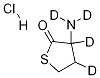 Dl-homocysteine thiolactone-3,3,4,4-d4 hcl Structure,1219805-31-8Structure