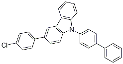 9-[1,1-Biphenyl]-4-yl-3-(4-chlorophenyl)-9h-carbazole Structure,1219821-48-3Structure