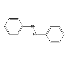 1,2-Diphenylhydrazine Structure,122-66-7Structure