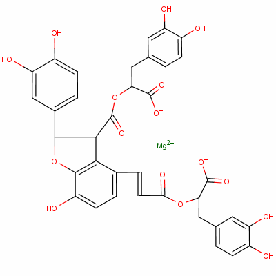 Monomethyl lithospermate b standard Structure,122021-74-3Structure