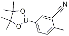 3-Cyano-4-methylphenylboronic acid pinacol ester Structure,1220219-11-3Structure