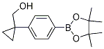 (1-(4-(4,4,5,5-Tetramethyl-1,3,2-dioxaborolan-2-yl)phenyl)cyclopropyl)methanol Structure,1220219-36-2Structure